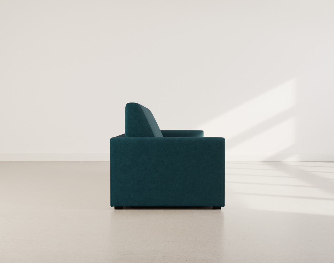 Canapé 3 places convertible express quotidien en tissu Julia