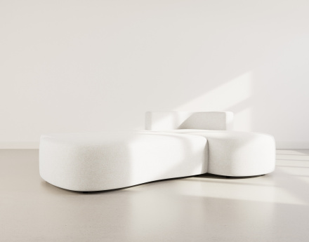 Canapé d'angle droit 4...