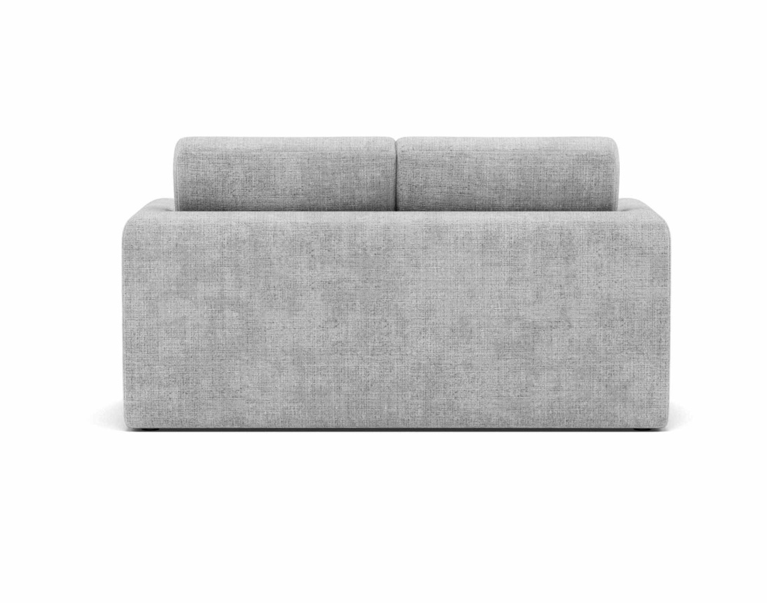 Canapé 2 places convertible déplimousse en velours texturé Marilia