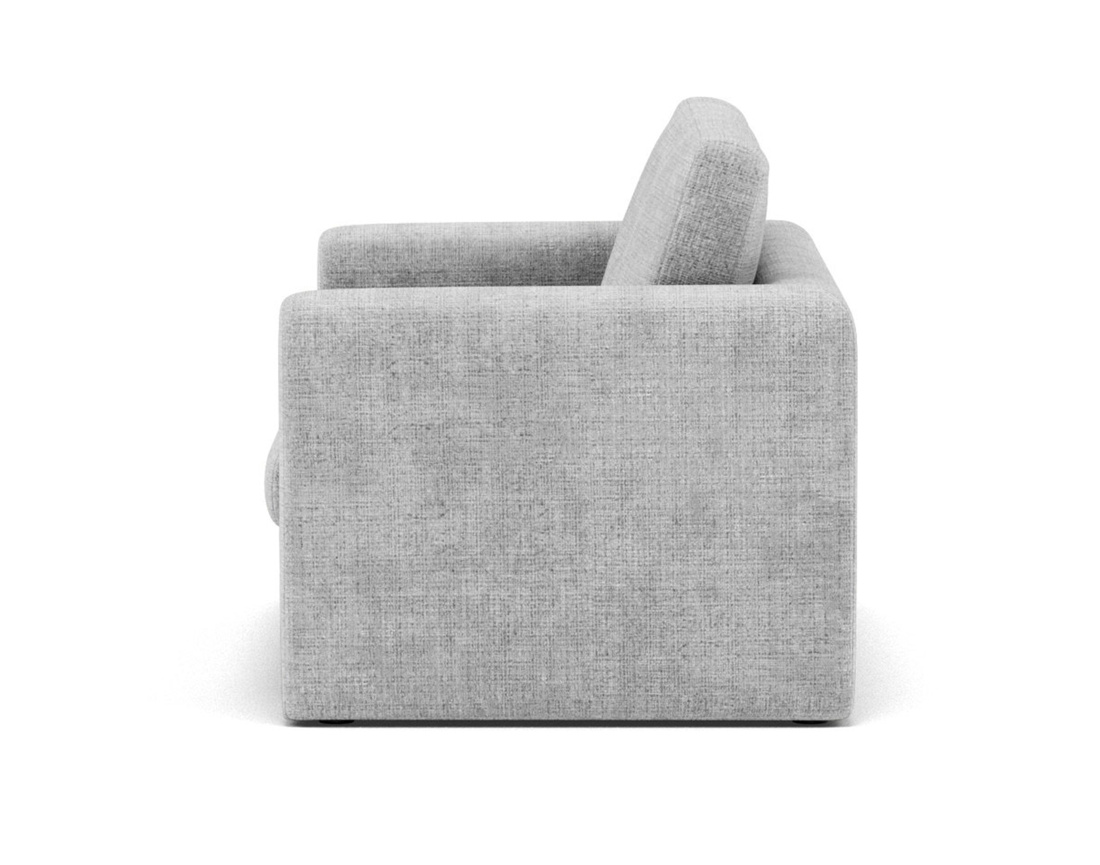 Canapé 2 places convertible déplimousse en velours texturé Marilia