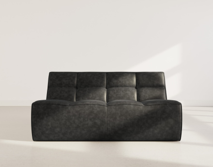 Canapé 2 places en simili Alya