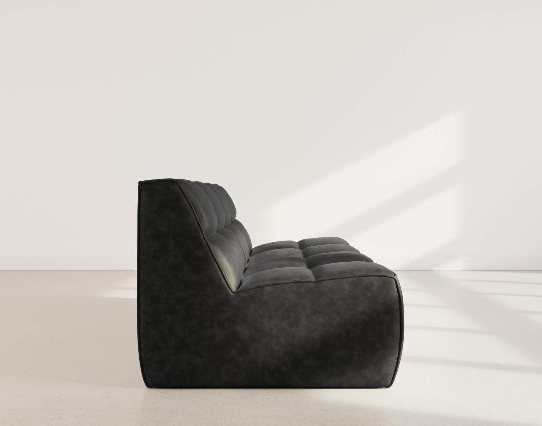 Canapé 2 places en simili Alya