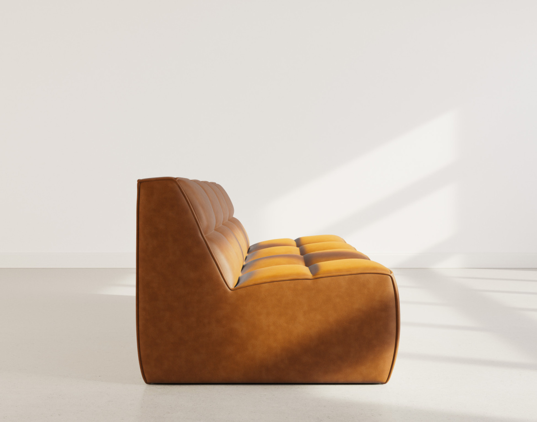 Canapé 2 places en simili Alya