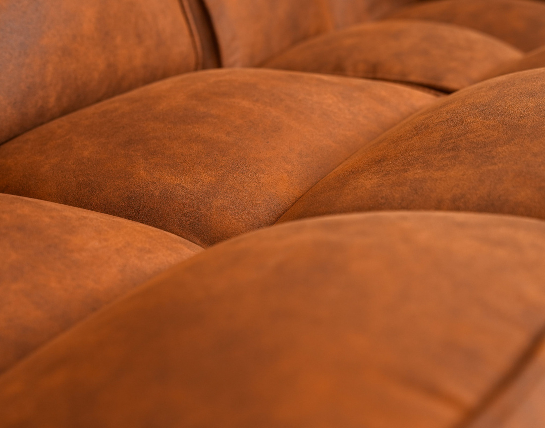 Canapé 2 places en simili Alya