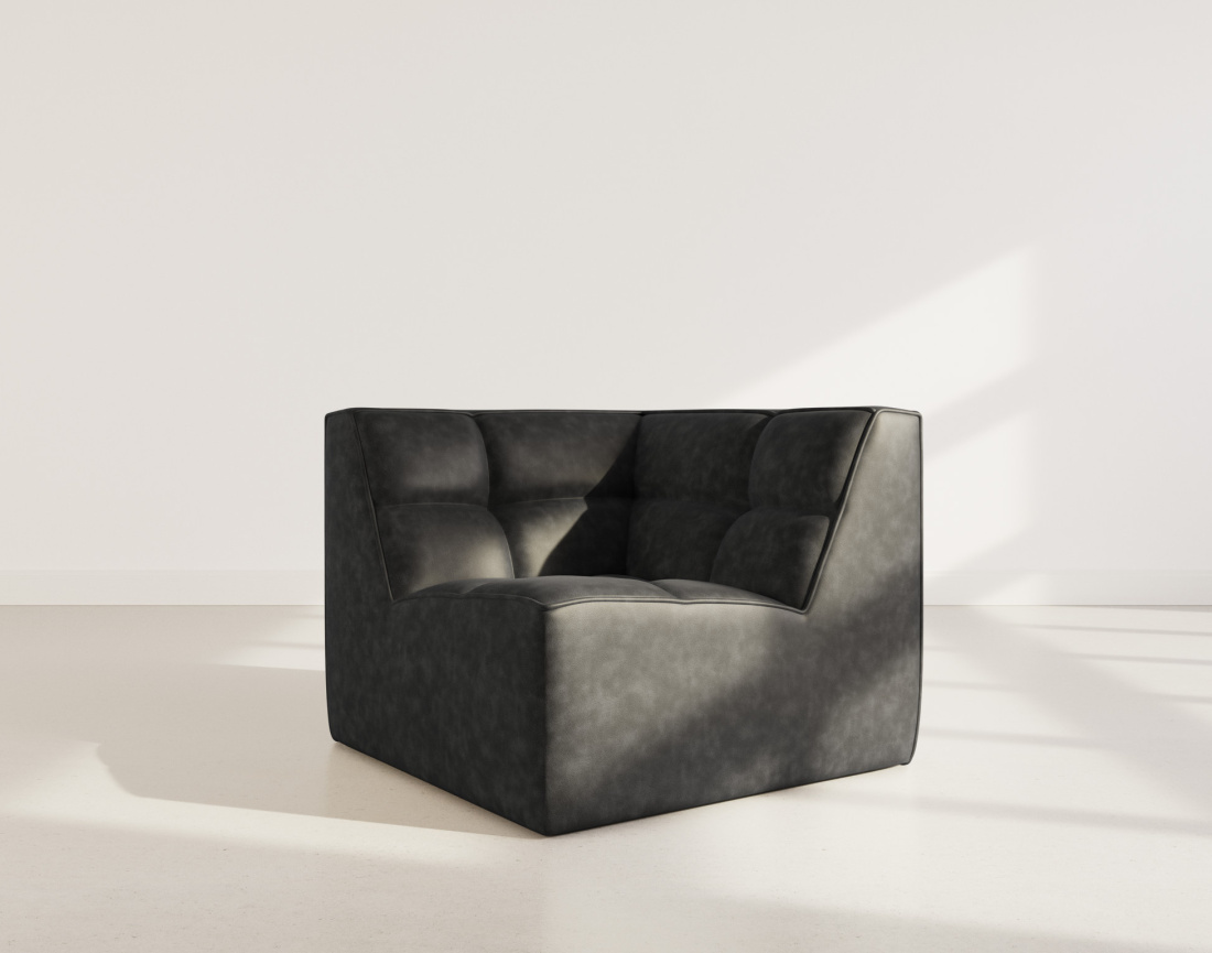 Module d'angle en simili Alya