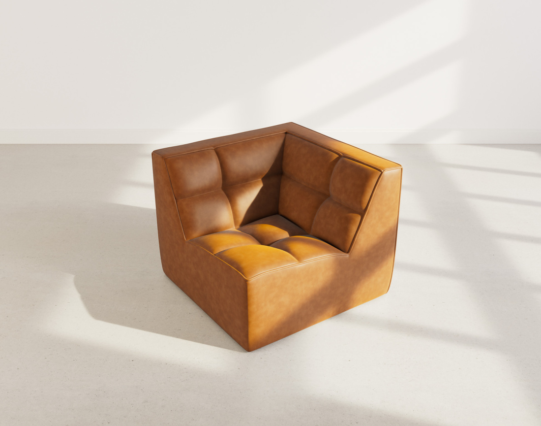 Module d'angle en simili Alya