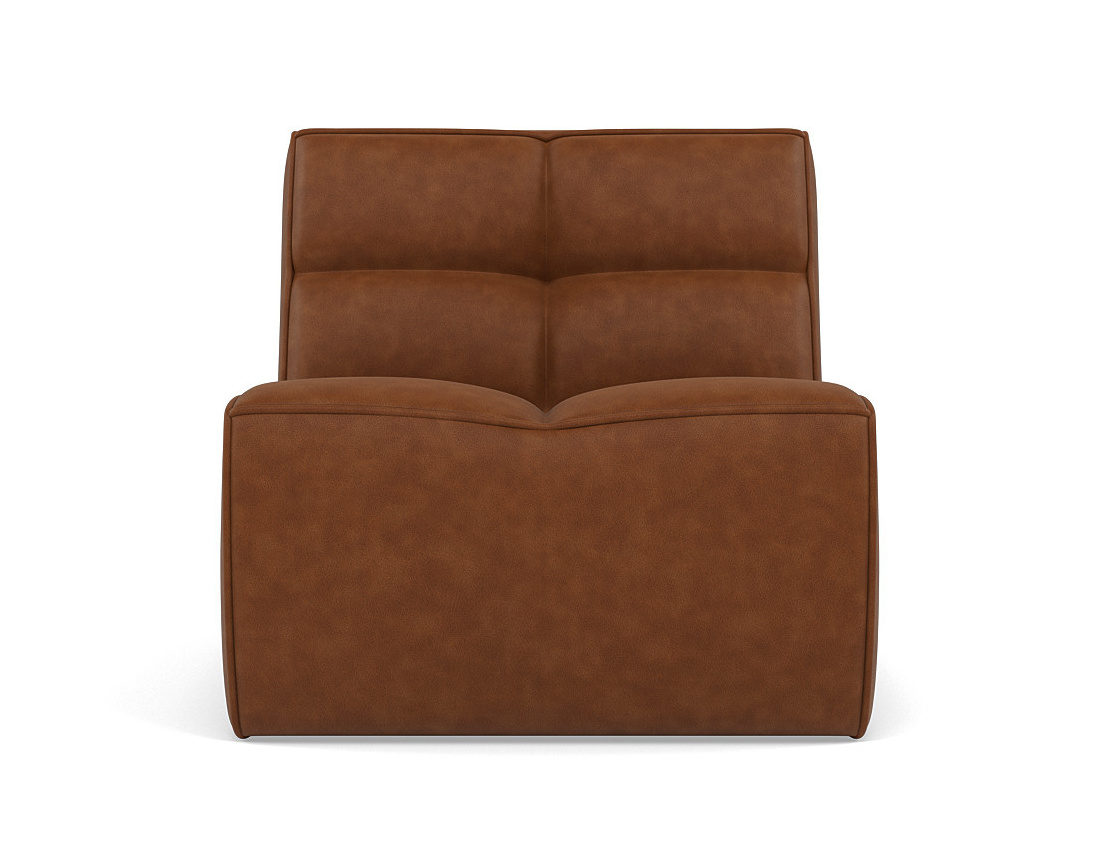 Module d'assise sans accoudoir en simili Alya