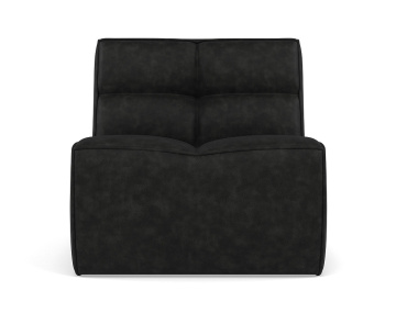 Module d'assise sans accoudoir en simili Alya