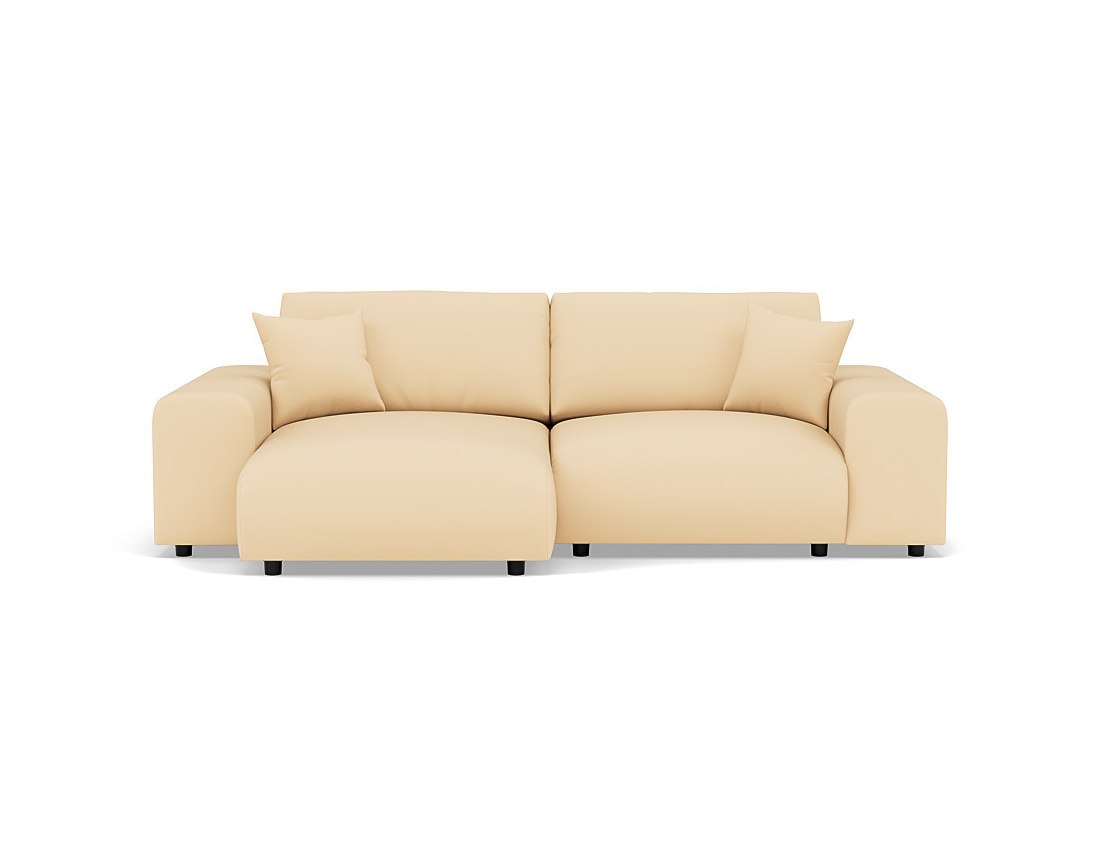 Canapé d'angle réversible 4 places en simili Garance