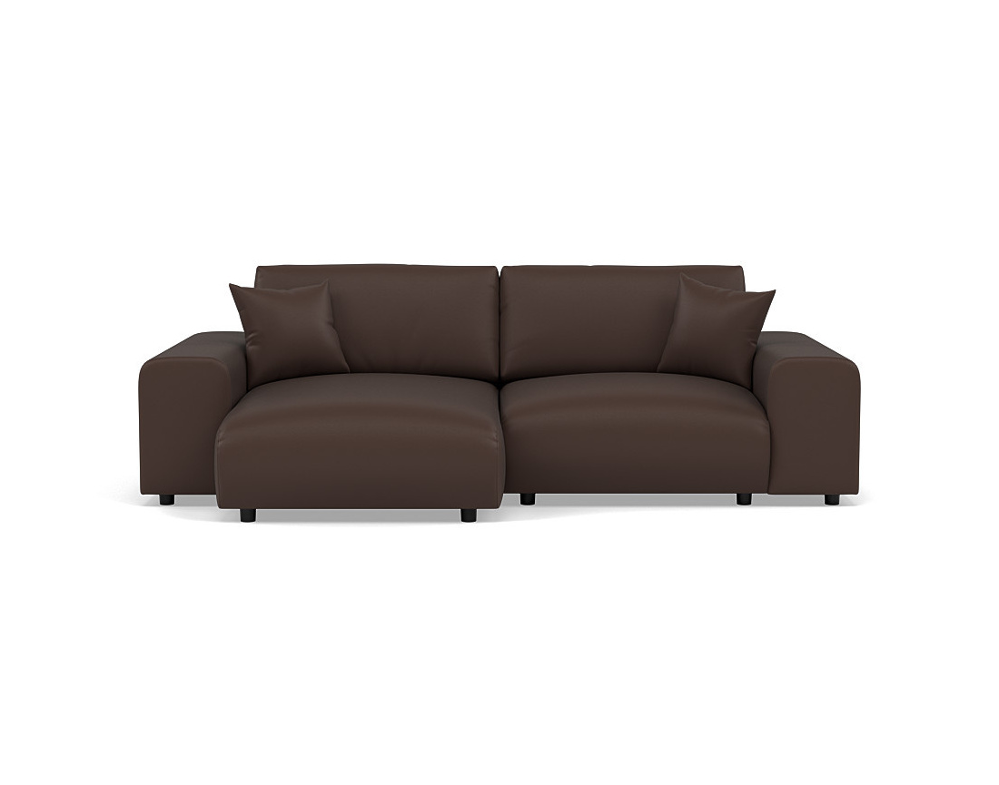 Canapé d'angle réversible 4 places en simili Garance