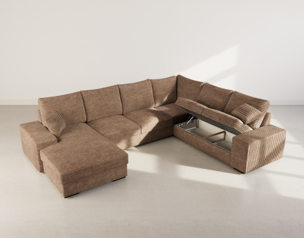 Canapé panoramique d'angle...