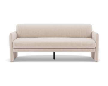 Canapé clic-clac 3 places adapté aux animaux Mathis - Best Mobilier
