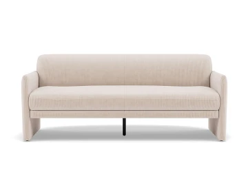 Canapé clic-clac 3 places adapté aux animaux Mathis - Best Mobilier