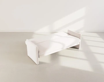 Canapé clic-clac 3 places adapté aux animaux Mathis - Best Mobilier