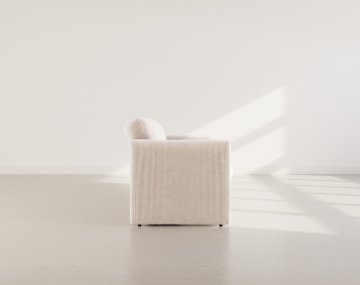 Canapé clic-clac 3 places adapté aux animaux Mathis - Best Mobilier