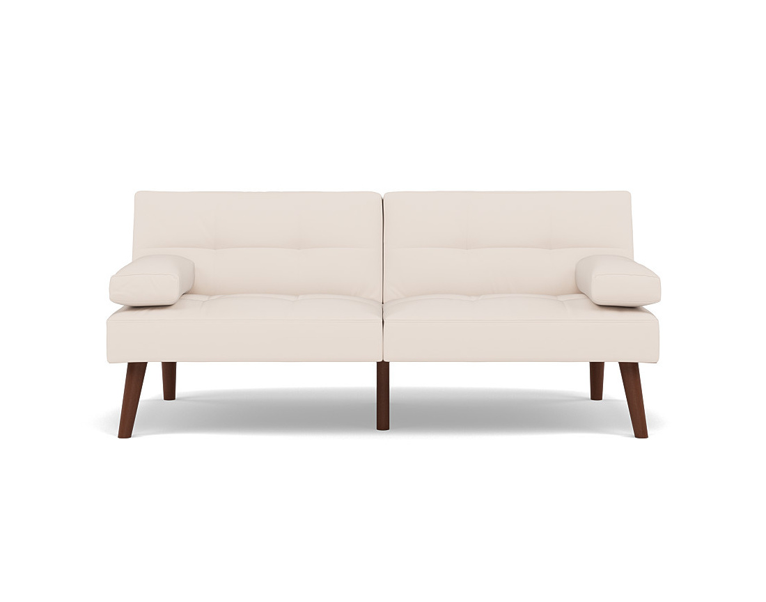 Canapé convertible clic-clac 2 places en simili Philae