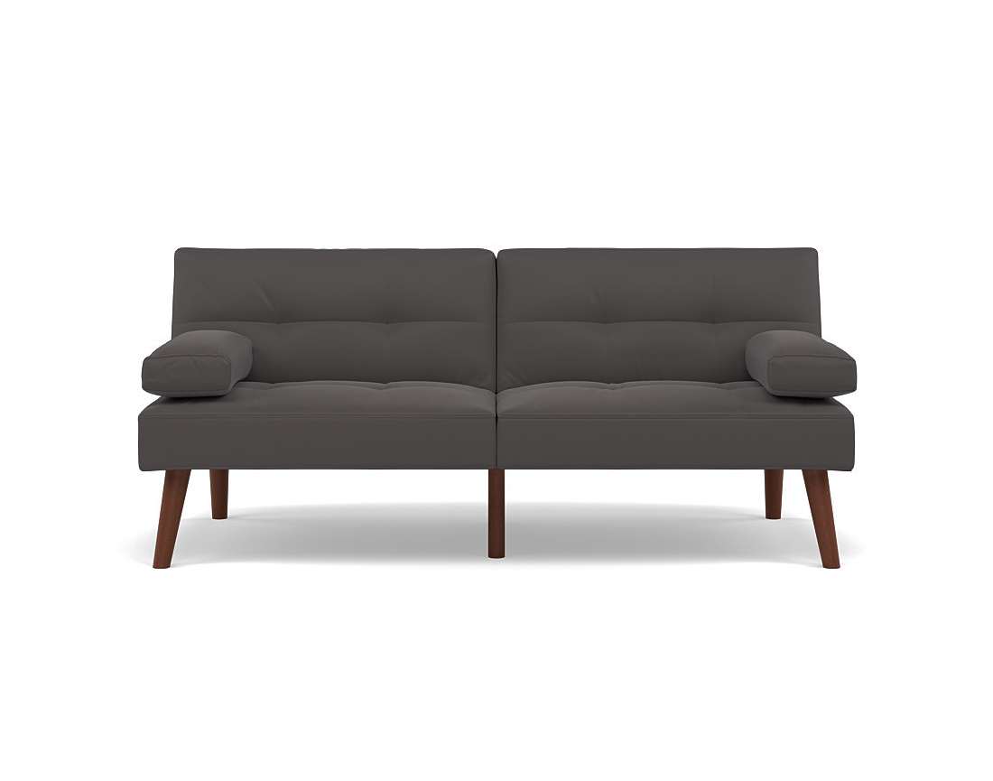 Canapé convertible clic-clac 2 places en simili Philae