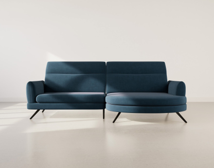 Canapé d'angle droit 4...