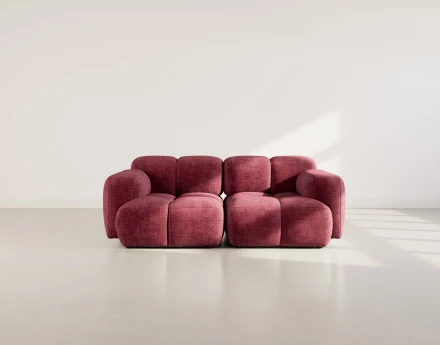 Canapé modulable 2 places...