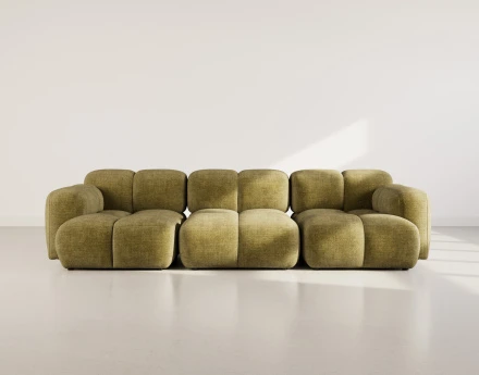 Canapé modulable 3 places...