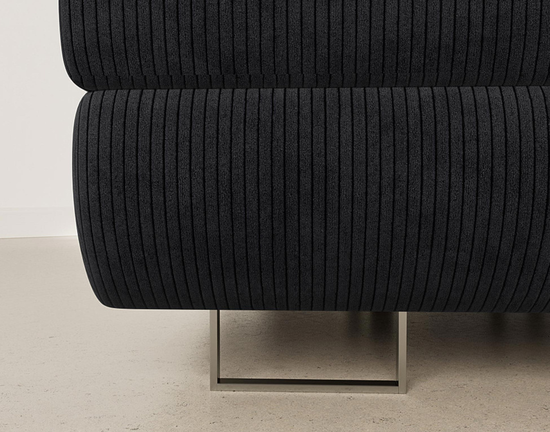 Canapé d'angle gauche 6 places convertible Pablo - Best Mobilier