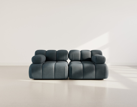 Canapé droit modulable 2...