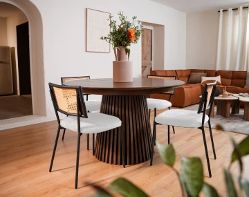 Lot de 2 chaises cannage en...