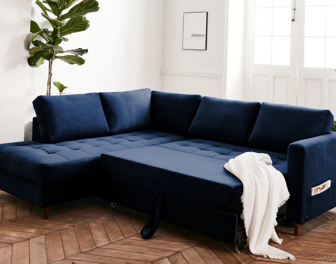 Canapé d'angle gauche 5 places pour chien ou chat Anna - Best Mobilier