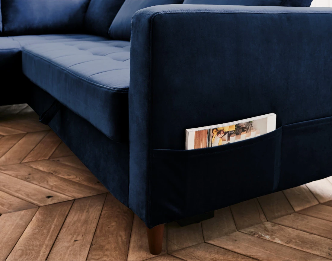 Canapé d'angle gauche 5 places pour chien ou chat Anna - Best Mobilier