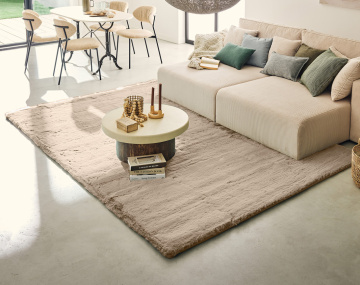 Tapis rectangulaire fausse...