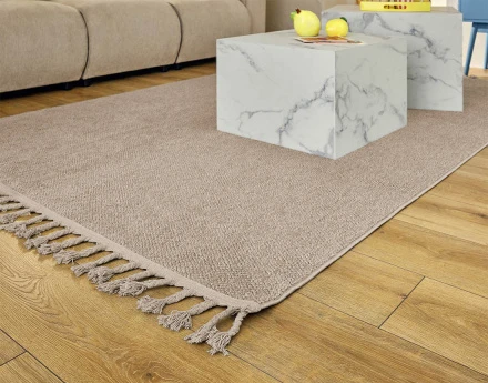 Tapis rectangulaire uni...