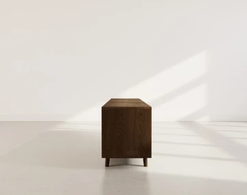 Meuble tv 180 cm 2 portes et 2 niches Freya