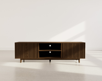 Meuble tv 180 cm 2 portes...