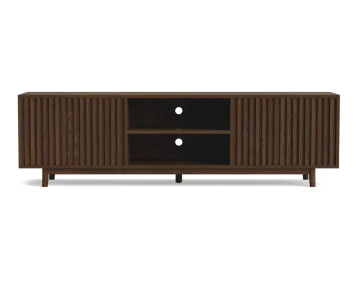Meuble tv 180 cm 2 portes et 2 niches Freya