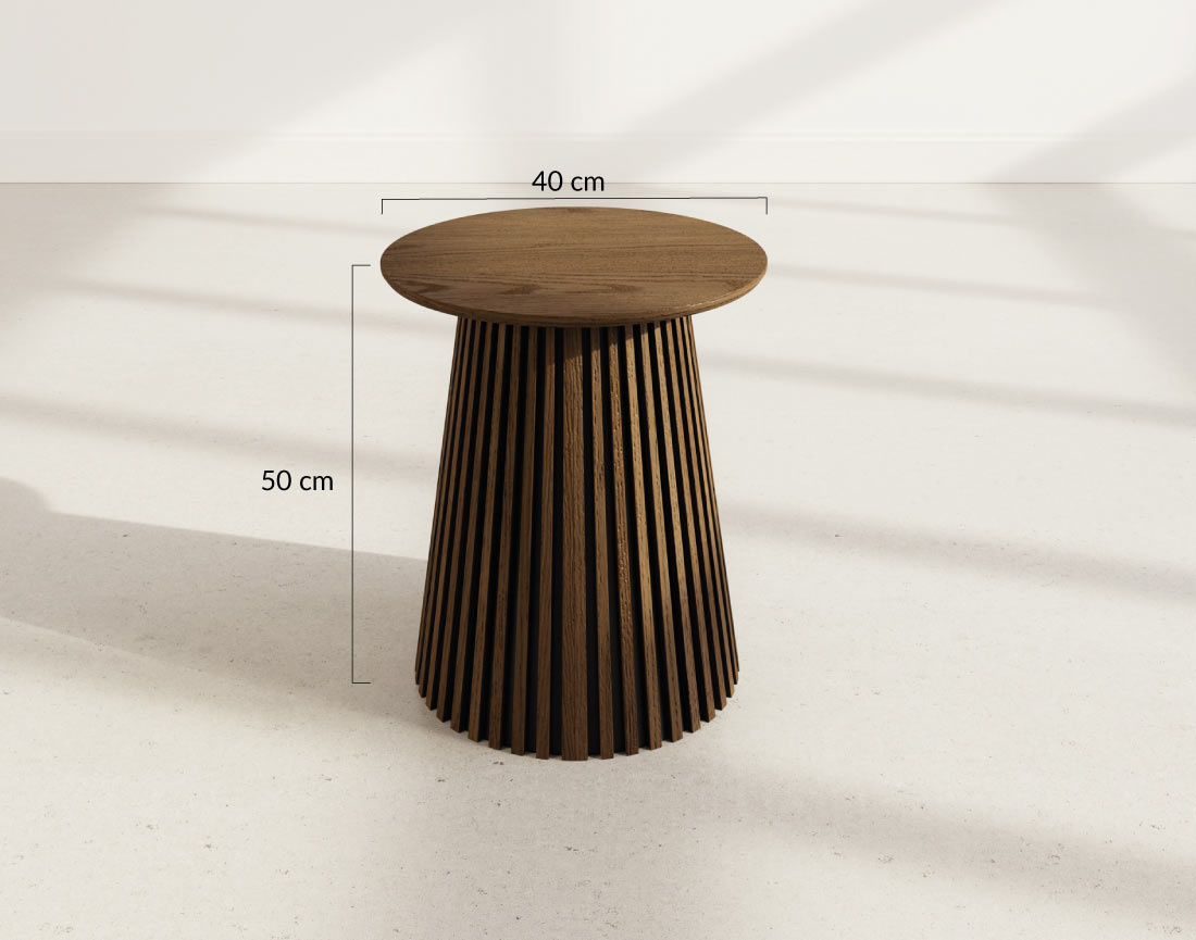 Bout de canapé 40x50 cm Freya