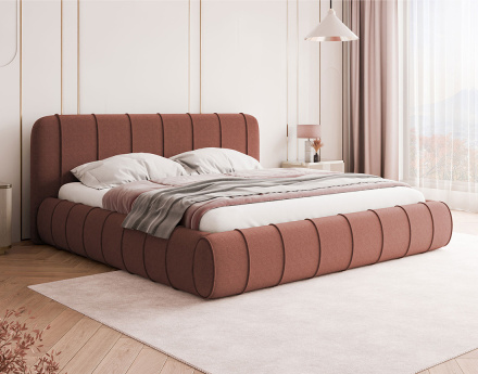 Lit coffre 140x200 cm en...