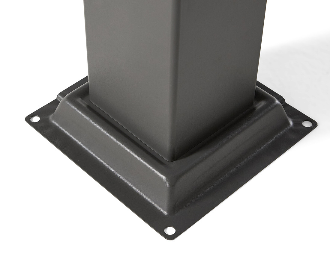 Pergola bioclimatique + store 4m aluminium 4x3m gris anthracite Cherry