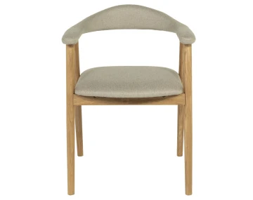 Chaise en chêne massif et...