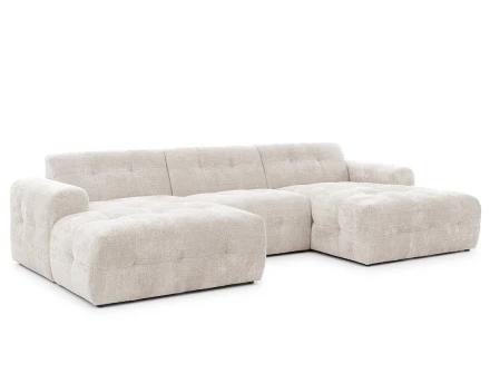 Canapé panoramique en U 6...