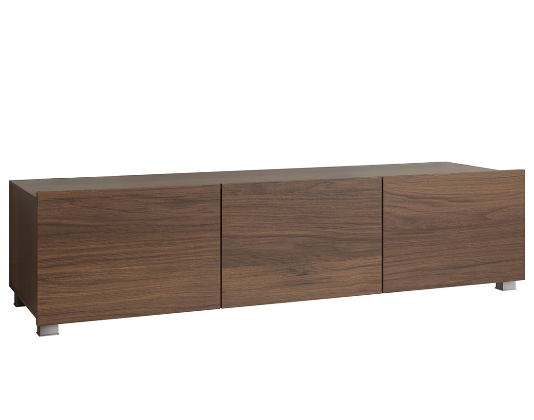 Meuble tv modulable 150 cm 3 portes Alix