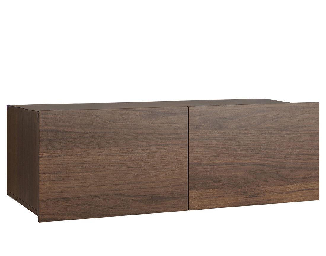 Meuble tv modulable 100 cm 2 portes Alix