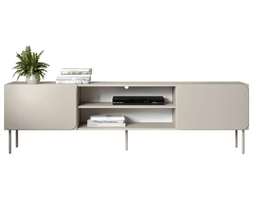 Meuble tv Elvis 200 cm 2 portes et 2 niches