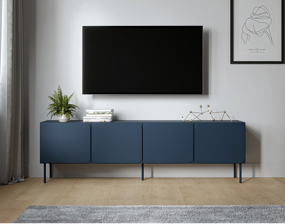 Meuble tv Elvis 200 cm 4 portes