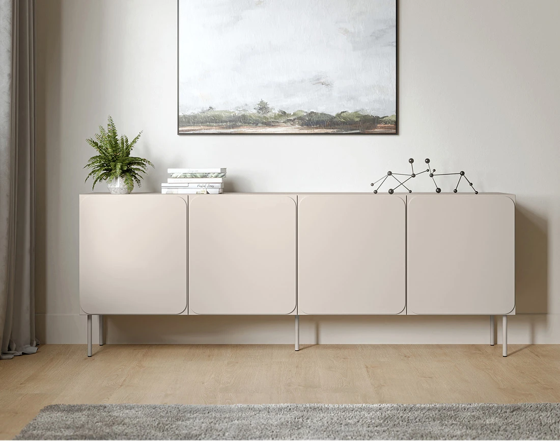 Buffet bas Elvis 200 cm 4...