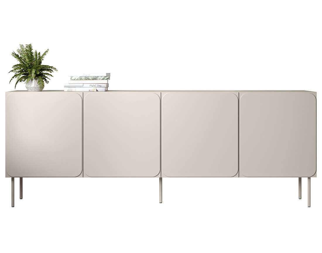 Buffet bas Elvis 200 cm 4 portes