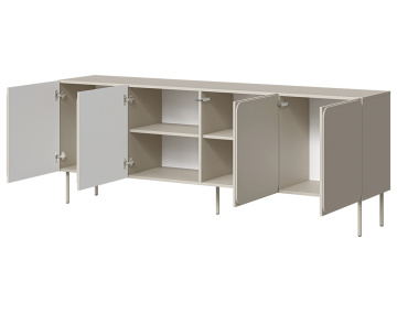 Buffet bas Elvis 200 cm 4 portes