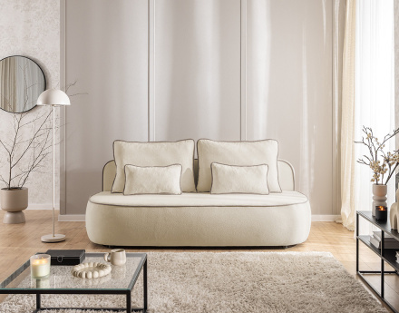 Canapé droit Laurine 3...