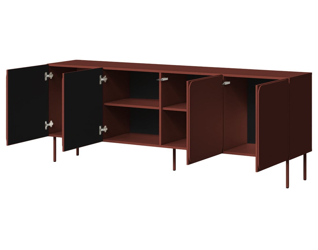 Buffet bas Elvis 200 cm 4 portes