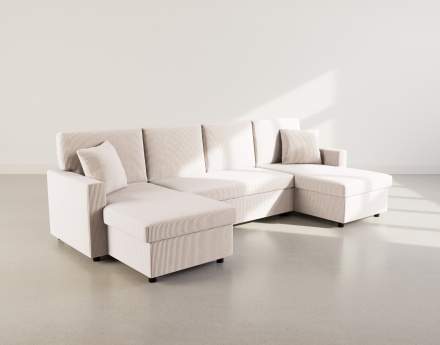 Canapé panoramique en U 7...