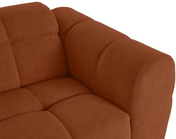 Ensemble de canapés droits Ray  2+3 places tissu texturé - Best Mobilier